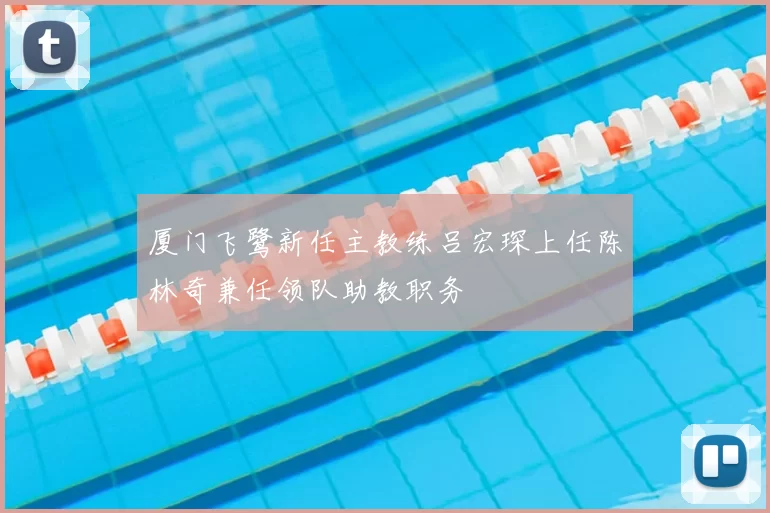 厦门飞鹭新任主教练吕宏琛上任陈林奇兼任领队助教职务